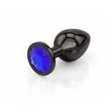 Classic Jeweled Black Butt Plugs