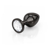 Classic Jeweled Black Butt Plugs