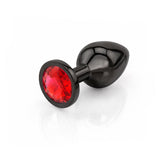 Classic Jeweled Black Butt Plugs