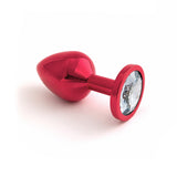 Classic Jeweled Red Butt Plugs