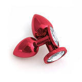 Classic Jeweled Red Butt Plugs