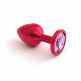 Classic Jeweled Red Butt Plugs