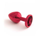 Classic Jeweled Red Butt Plugs