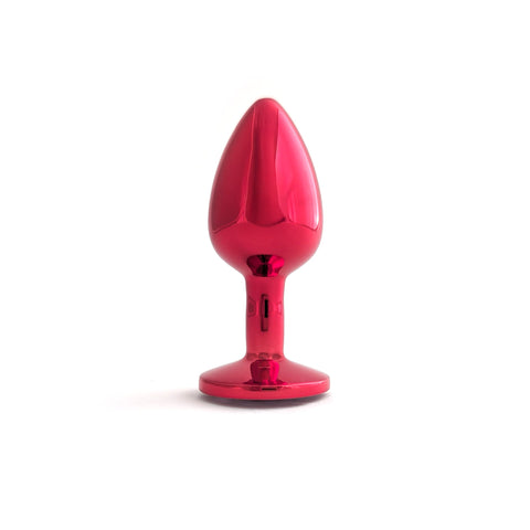 Classic Jeweled Red Butt Plugs