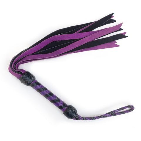 Mini Flogger - Purple Suede