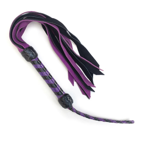 Mini Flogger - Purple Suede