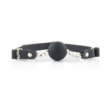 Silicone Ball Gag - Black