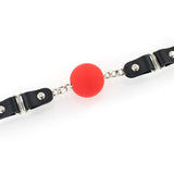 Silicone Ball Gag - Red