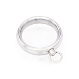 Stainless Steel Donut Cock Ring with O-Ring