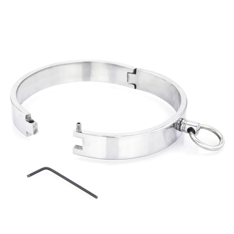 Stainless Steel 1 Ring Slave Collar