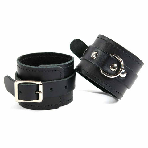 Ego Cuffs - Leather - Black