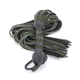 Suede Flogger – Green and Black
