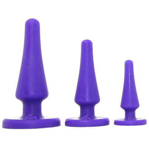 American Pop! Launch! Silicone Anal Trainer Set, Purple